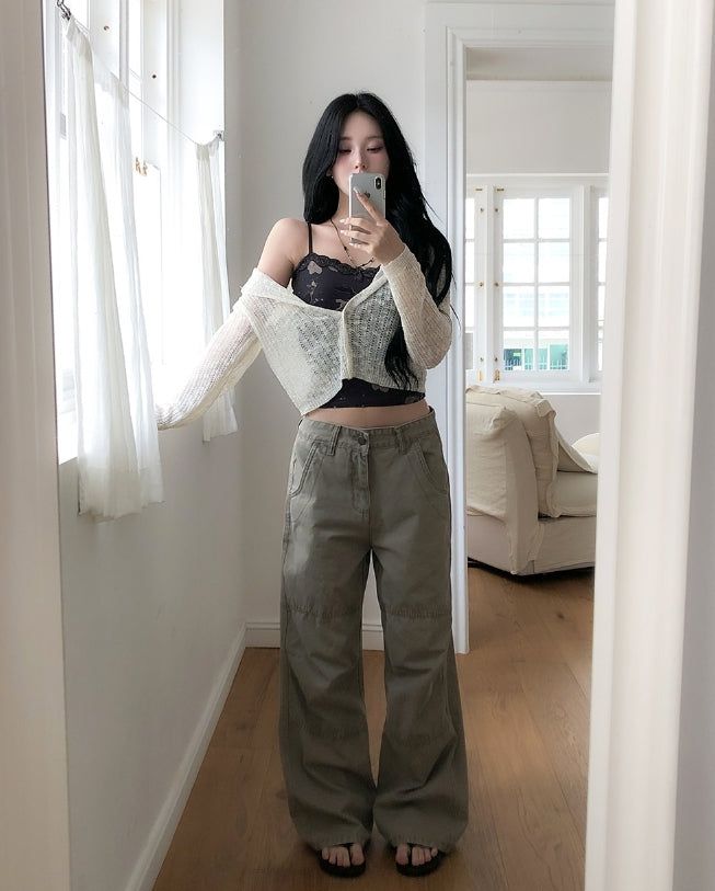 Core Pigment One Tuck Wide Pants