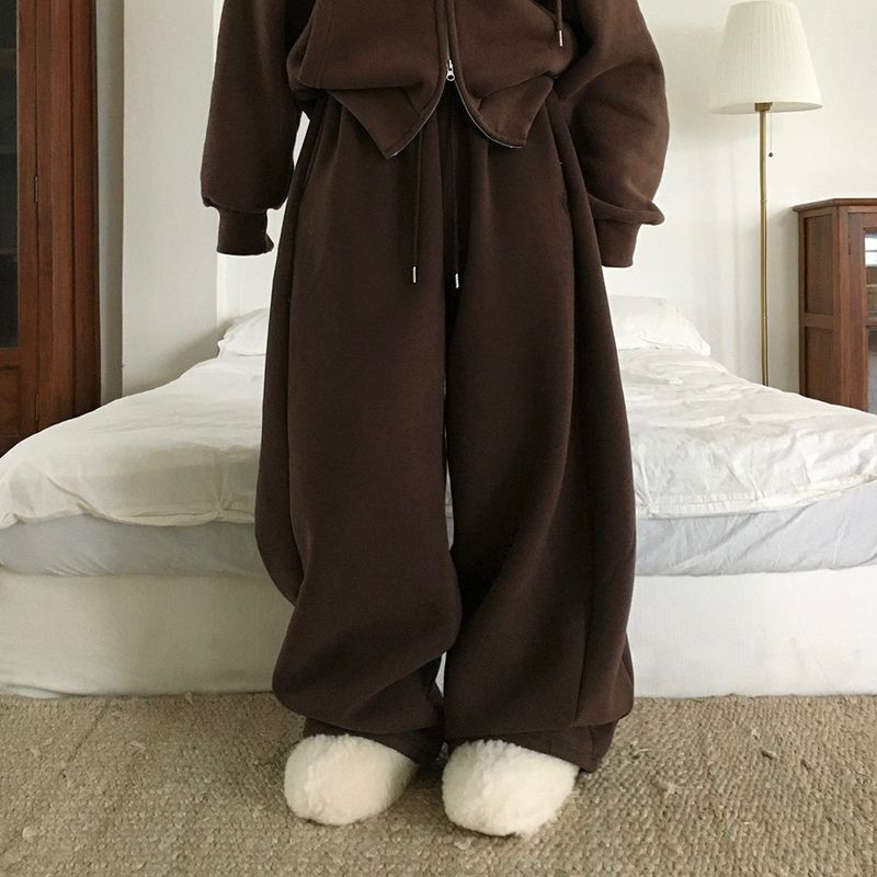BEIDELLI（ベイデリー）の「[BELLIDE MADE] Double-sided hair raising, Ritz slit line wide training pants（Pants）」