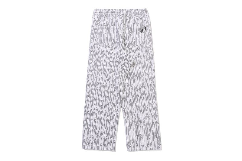 RAIN CAMO SWEAT PANTS_LIGHT GREY