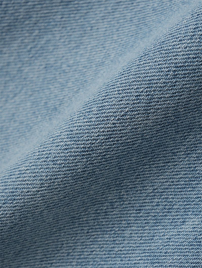 LAYERED BAND BERMUDA JEANS