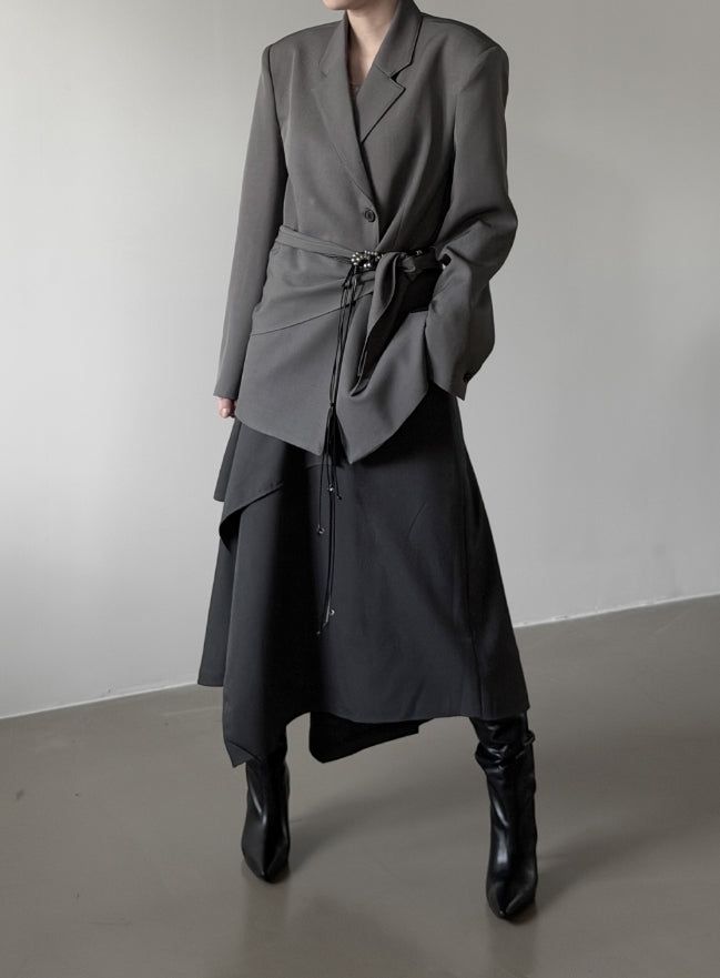 Mader Scarf Set Overfit Jacket