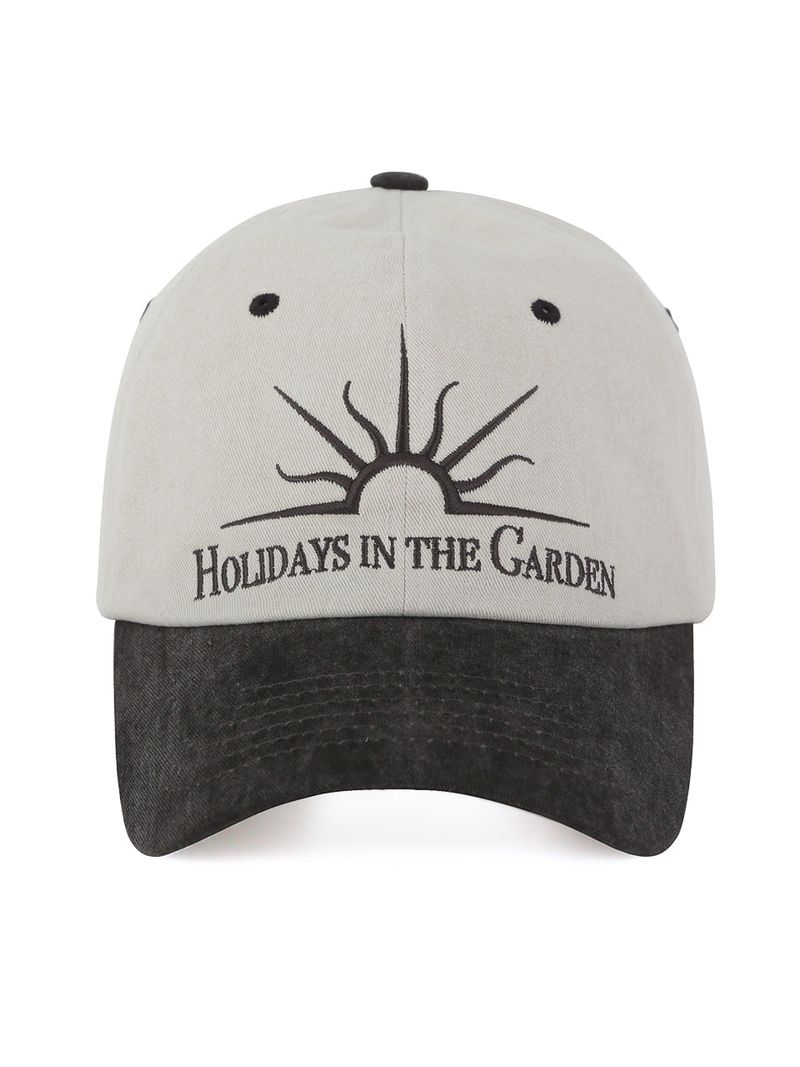 HOLIDAY BALL CAP (ivory mix)