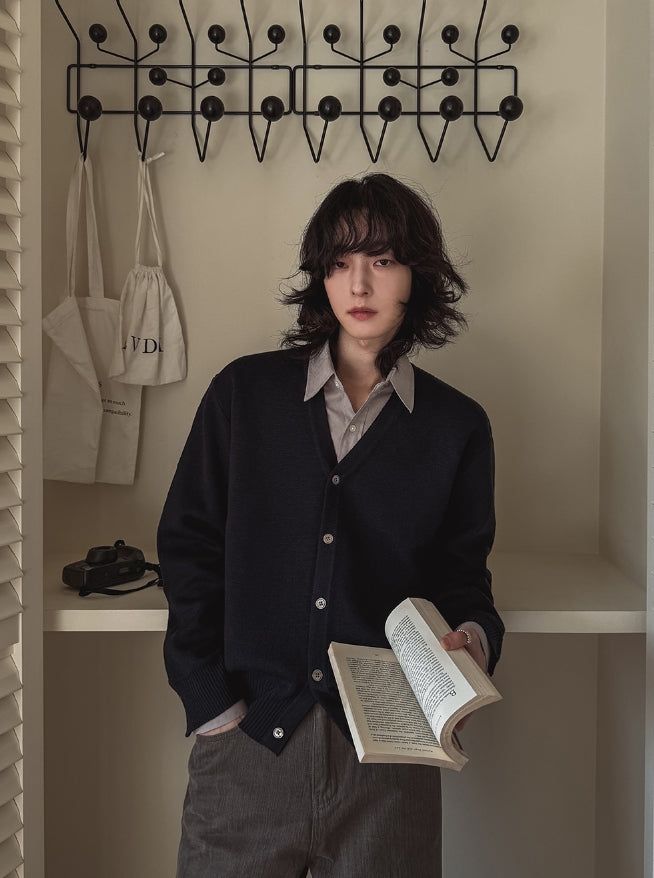 Taise Crop V-Neck Cardigan