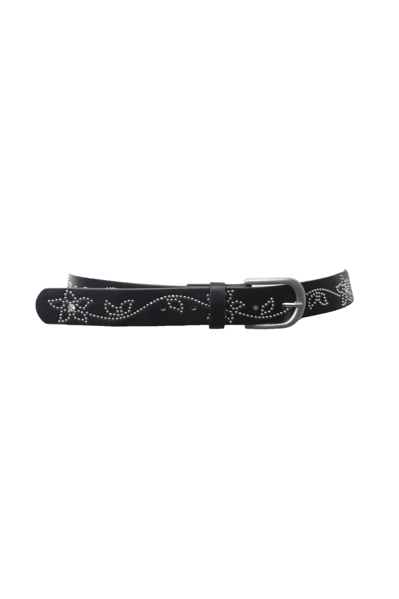 MIAE（ミアイ）の「Flower cubic belt (Black,White)（Fashion Accessories）」
