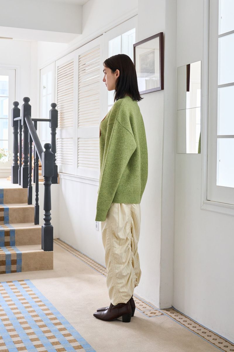 MP SYMBOL KNIT GREEN