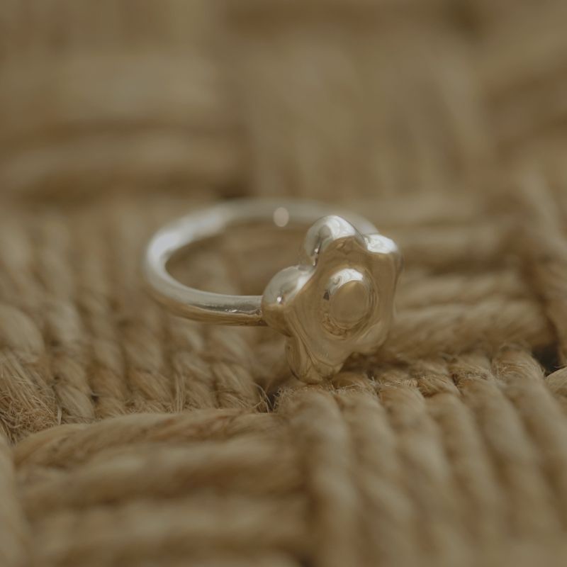 Ivorybubble（アイボリーバブル）の「【MADE】 Bubble daisy ring（Accessories）」