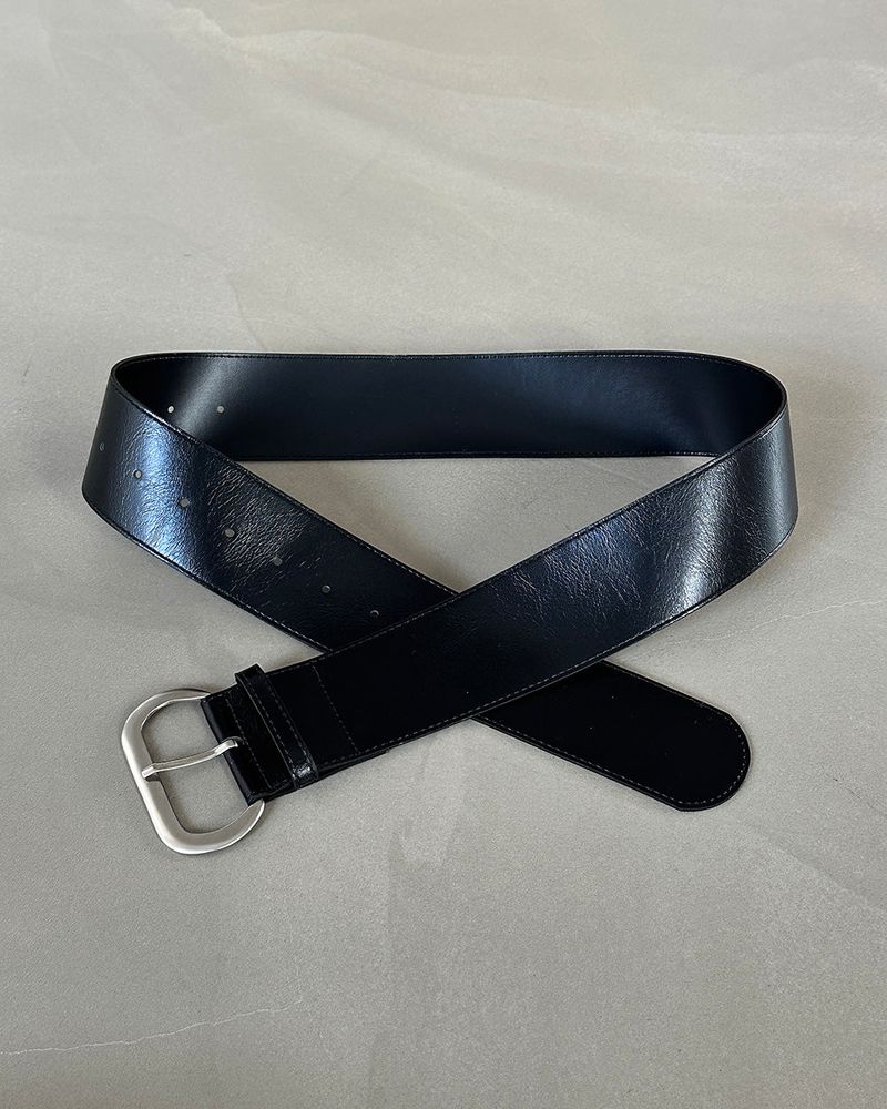 Delight-J(ディライトジェイ)の「Leather Bold Wide Belt(Fashion Accessories)」