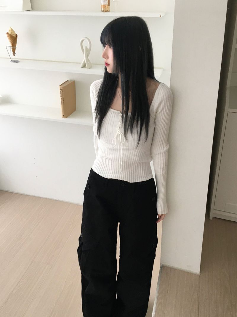Corset Knitwear (3 colors)