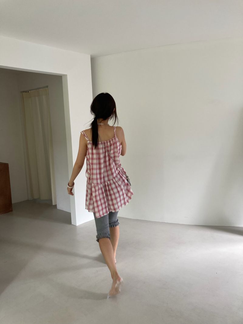 Ruby Check Dress