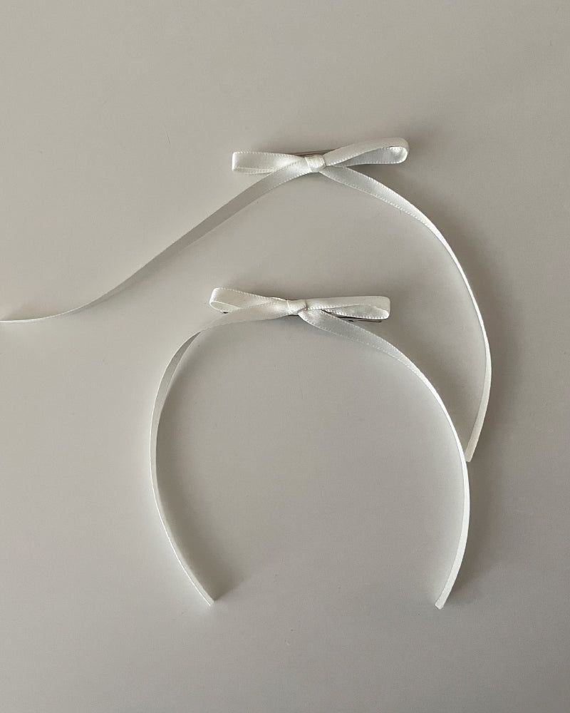 petit ribbon clip (2piece/ 1set)