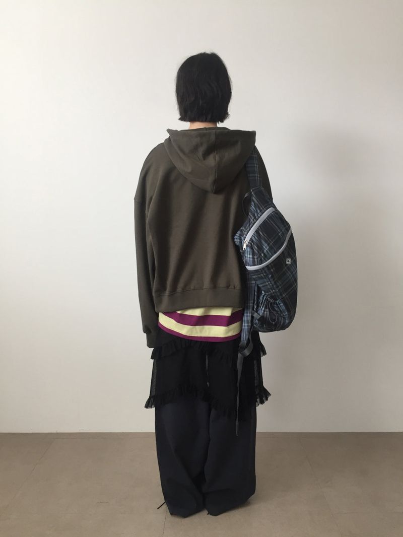 YWD DUGY HOODIE ZIP-UP