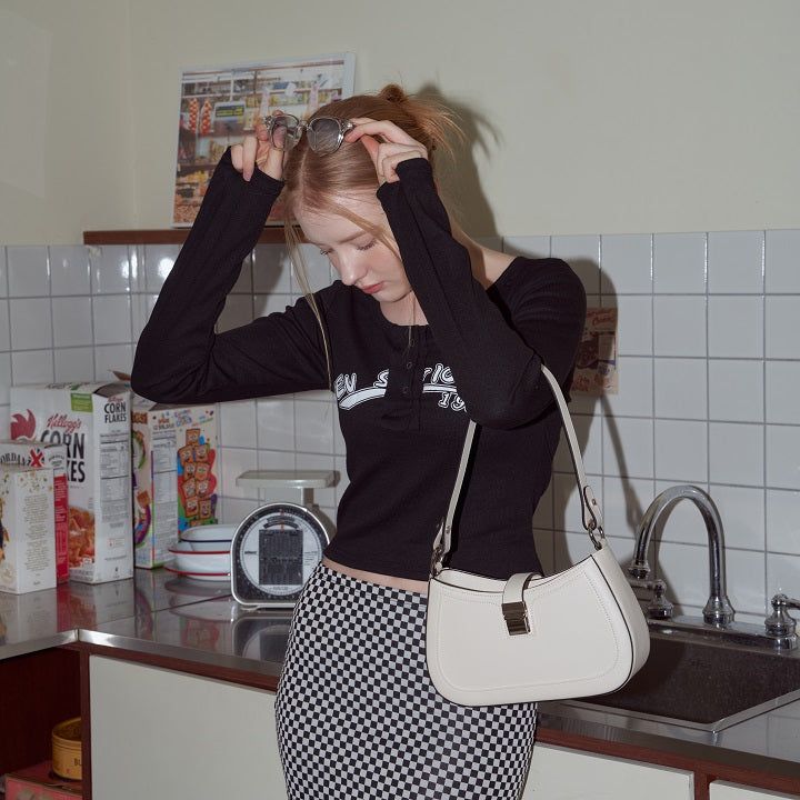 JOLLY(ジョリー)の「ZURI - CREAM(silver ornament)(Bags)」