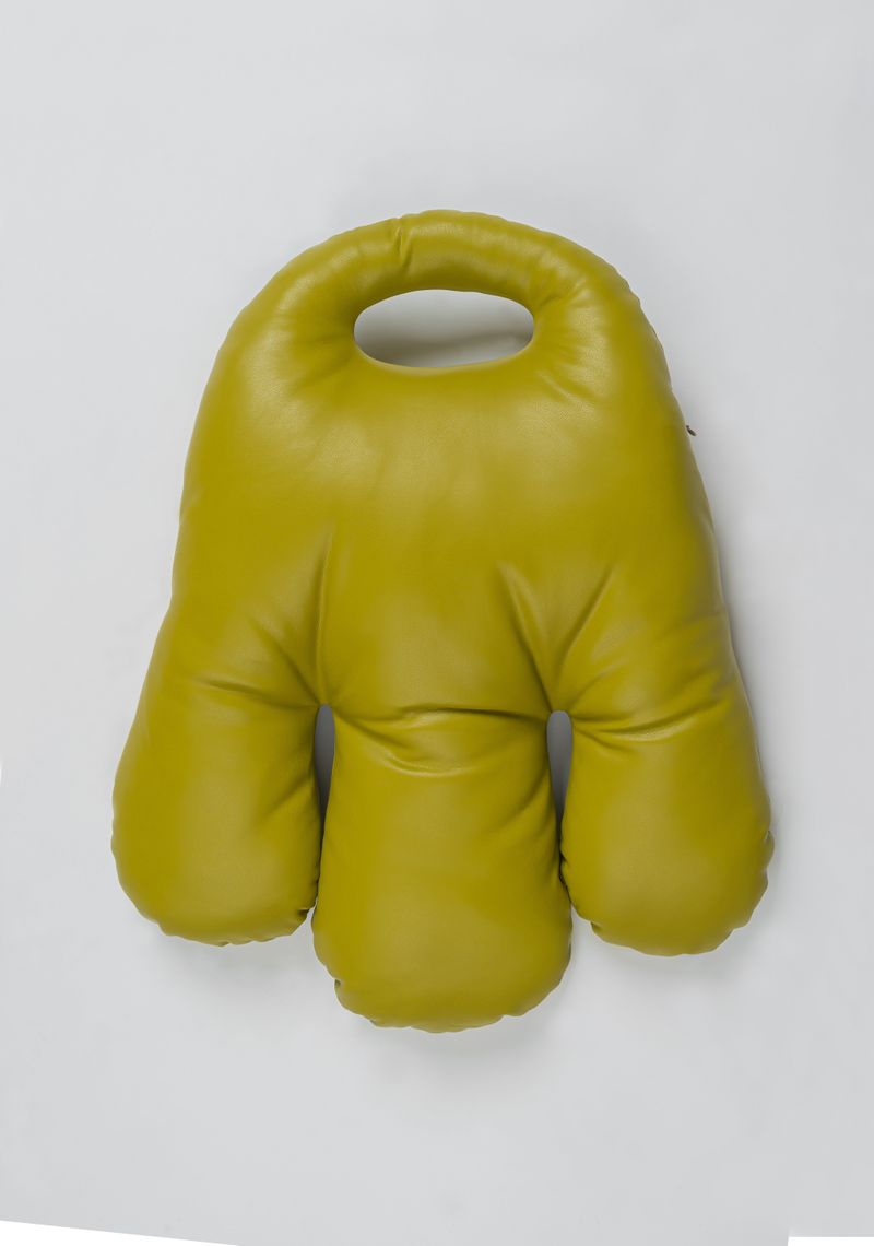 Hand Bag (L) - khaki