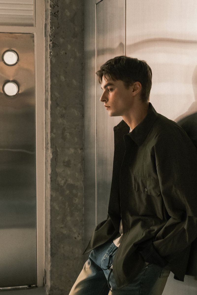 Nylon Max Oversized Pocket Shirt