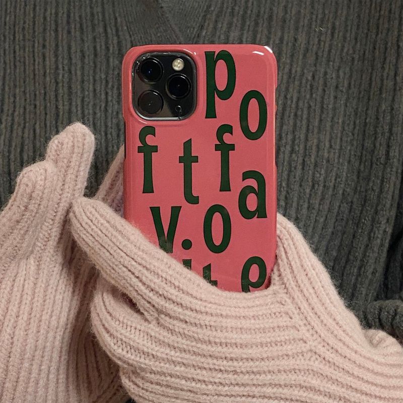 poft（ポフト）の「poft favorite lettering case（Smartphone Accessories）」