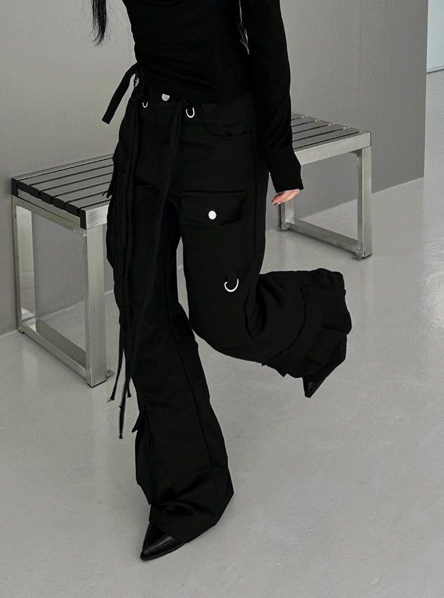 Strap Work Cargo Pants
