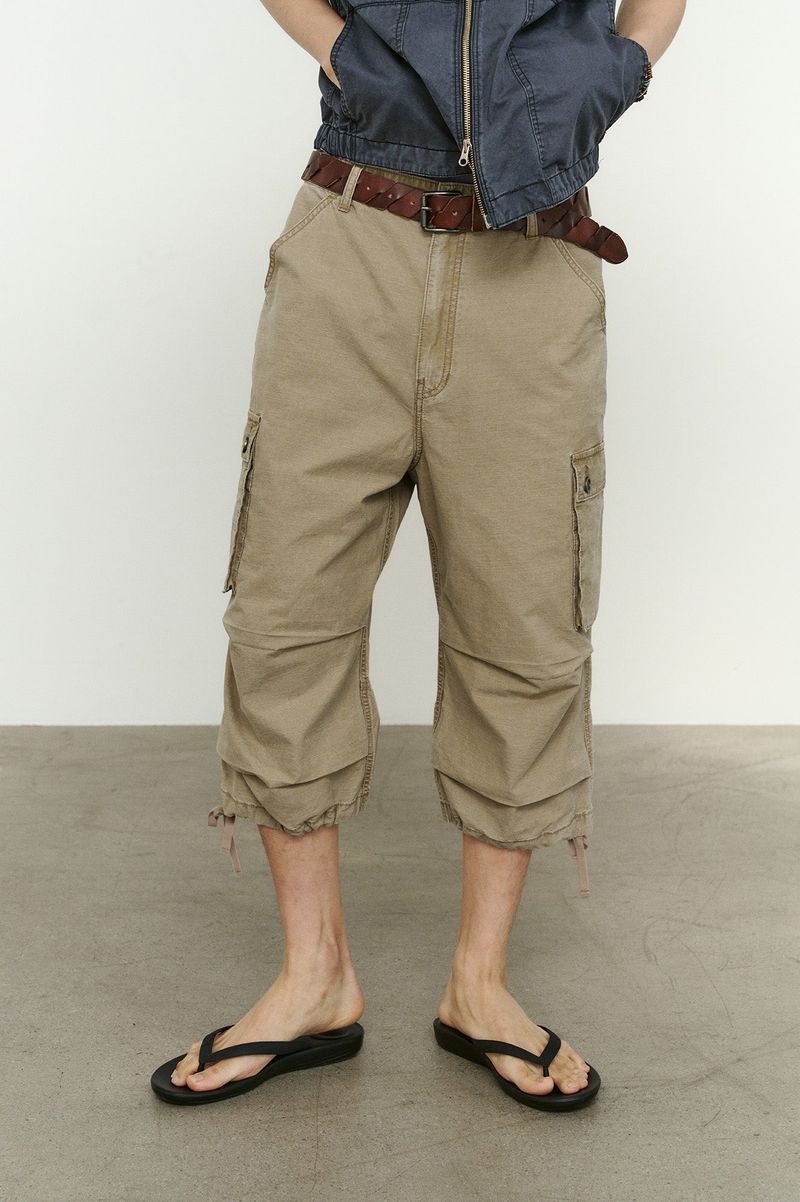 Cut-Off Full Grain Leather Belt (Brown)