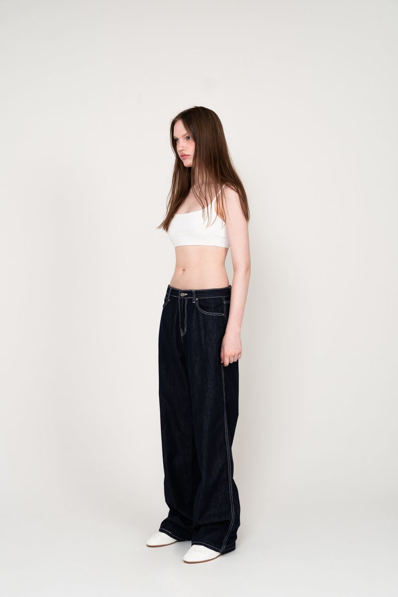 NON-FADE DENIM PANTS