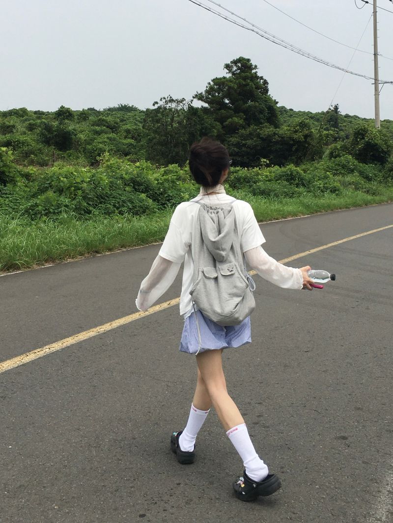 Star String Hood Backpack (2c)