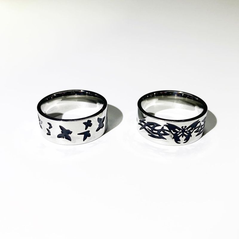 Bold Butterfly ring (2type)