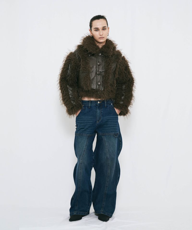 FAKE FUR LINE JACKET