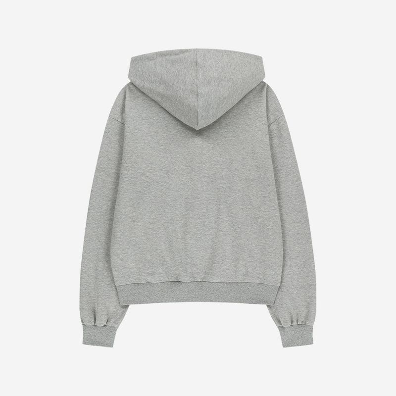 Hotfix Logo Hoodie Zip-up / Grey