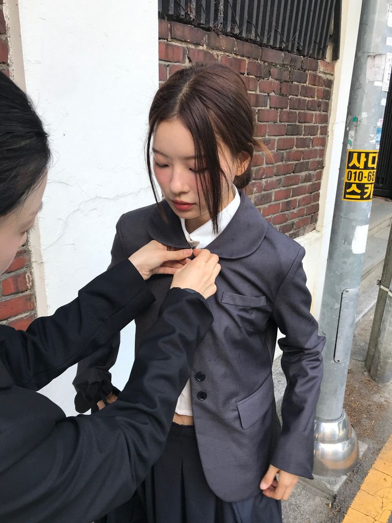 WOOHWA(ウファ)の「 ROUND COLLAR CLASSIC BLAZER(Jackets/Outerwear)」