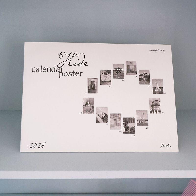 【60%Exclusive】2026 Hide calendar poster SET(Limited Quantity)