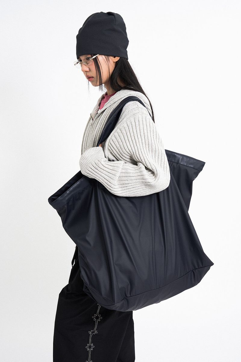 Raucohouse(ラウコハウス)の「ビッグレザーショルダートートバッグ(バッグ)」
