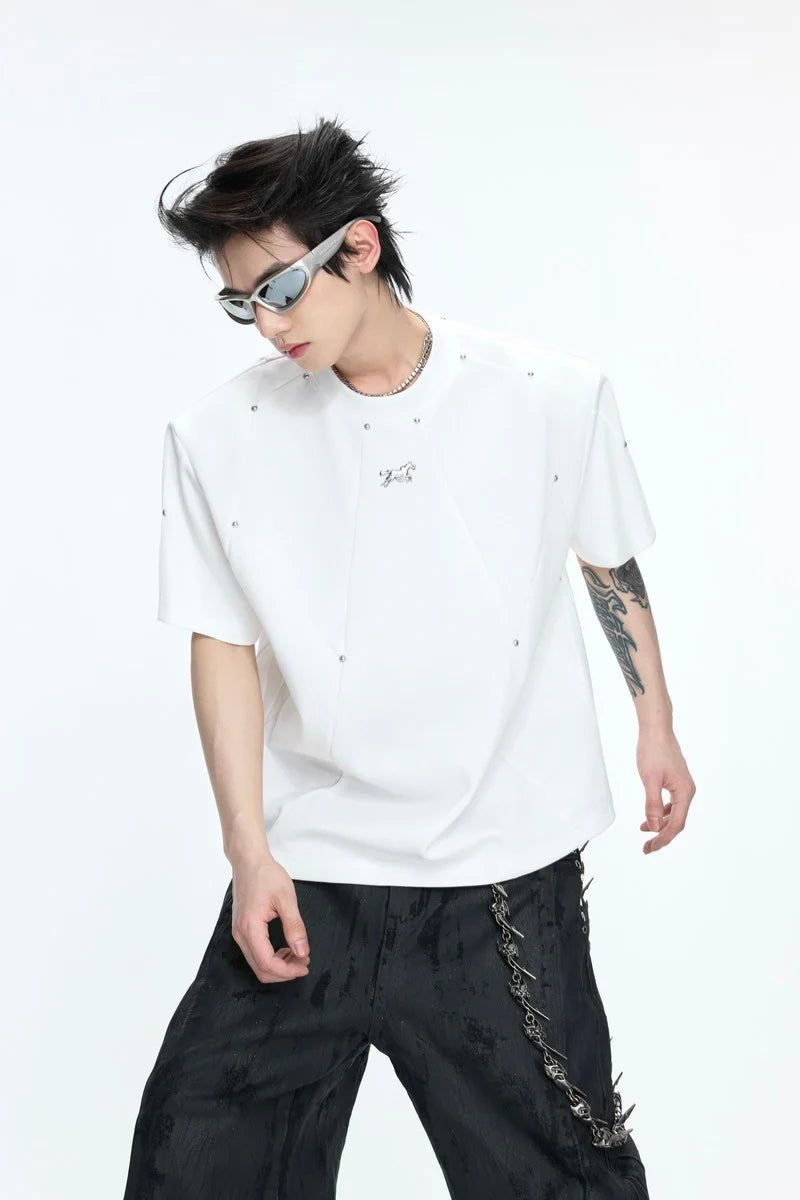 Asymmetric Cropped T-Shirt