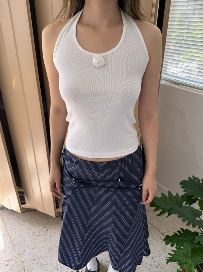 rose halter top