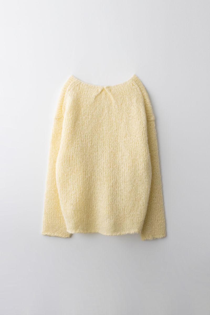Mohair knit (Yellow)