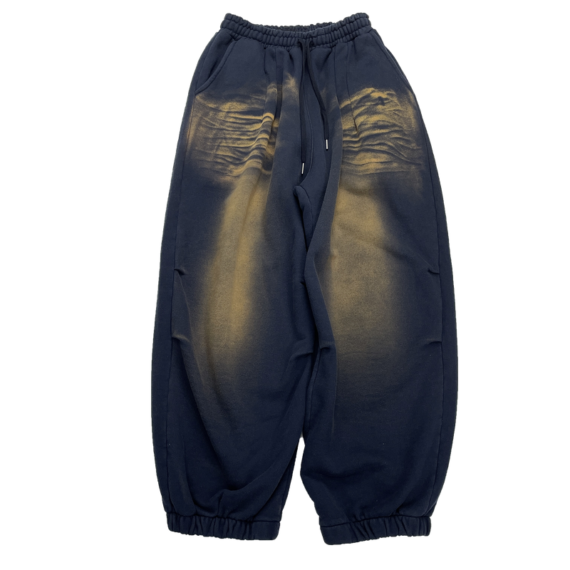 dirty smog jogger pants