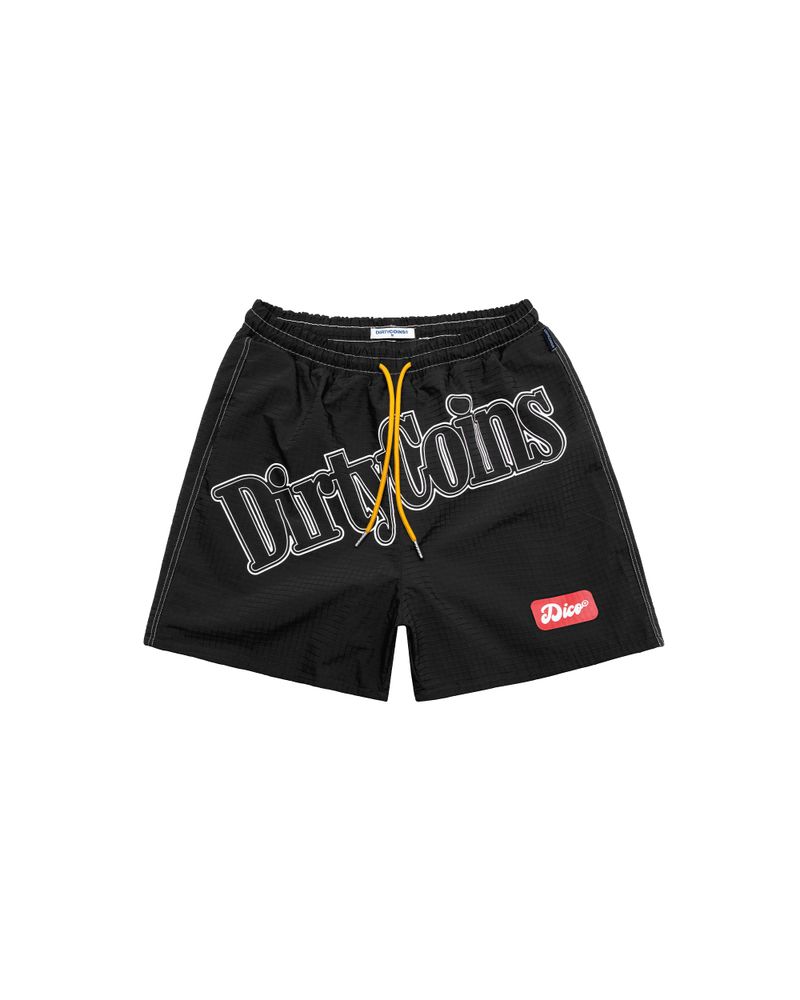 DirtyCoins（ダーティーコインズ）の「DirtyCoins Curve Ripstop Shorts Black（Pants）」