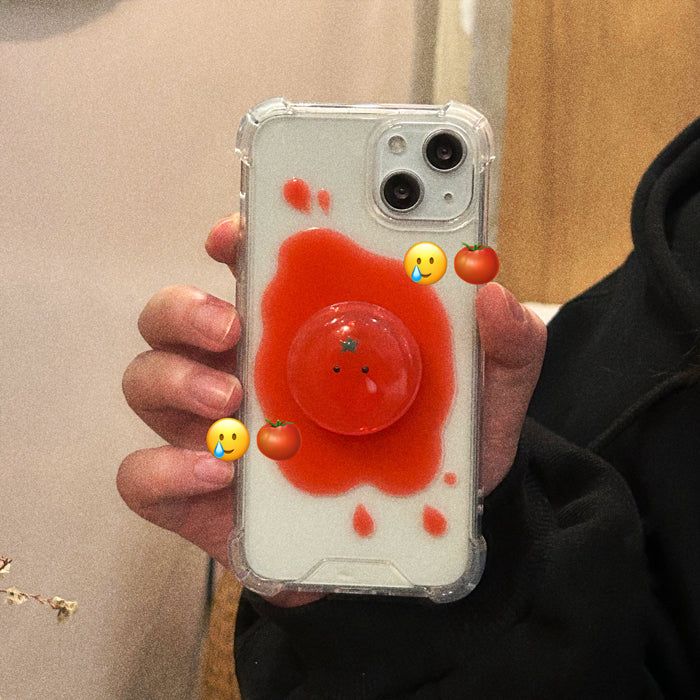 bbgr（ビービージーアール）の「トマトケースセット（スマホグッズ/小物）」