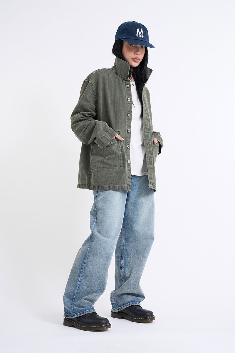Milk Semi-Wide Denim Pants