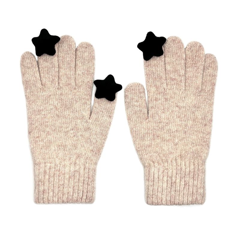 OTHER-worldly（アザーワールドリー）の「Star Wool Gloves [Oatmeal]（Fashion Accessories）」