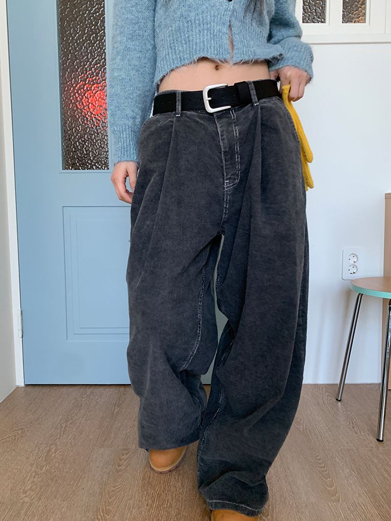 CORDUROY BACK POCKET PANTS (2C)