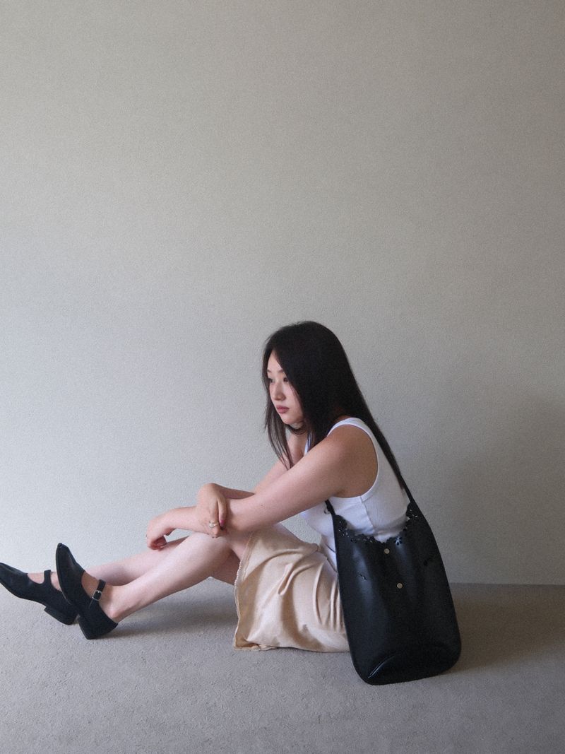 VIOLA Leather / BLACK