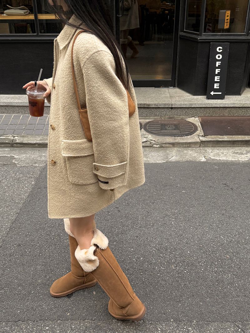 [MADE] BUTTERLIN WOOL ALPACA HANDMADE COAT