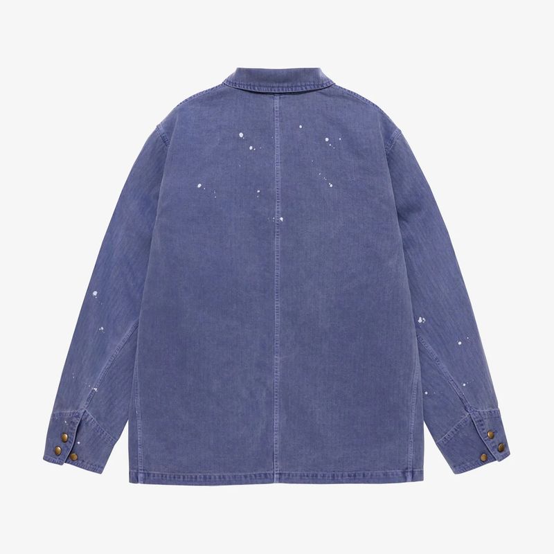 FADED HERRINGBONE CHORE JACKET