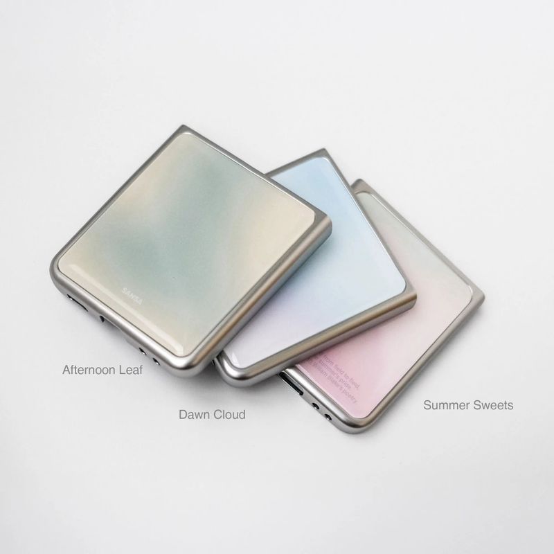 Afternoon Leaf_Silver iPhone Galaxy Case(MagSafe)