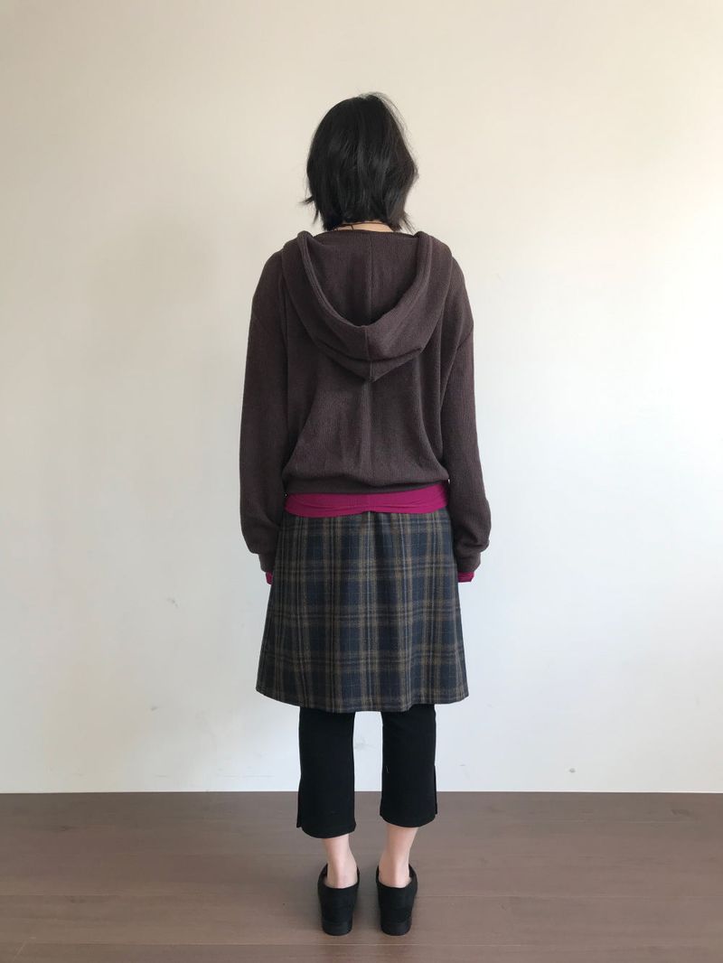 Lip Knit Hoodie (5Colors)