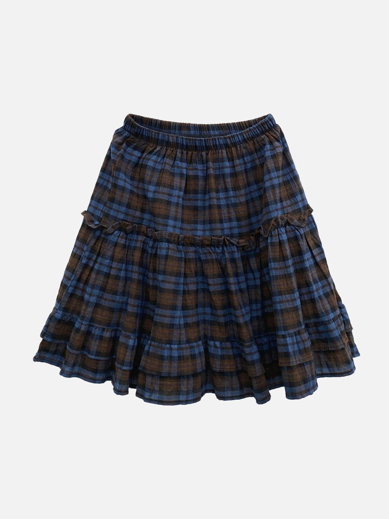 Birch Check Pattern Skirt (2c)