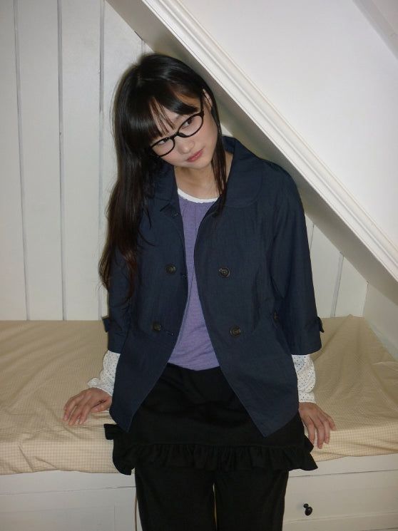 BAON（バオン）の「Yukomi Three Quarter Button Nylon Double Jacket（Jackets/Outerwear）」