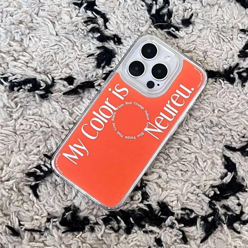 My Color Case (Orange Jelly Hard)