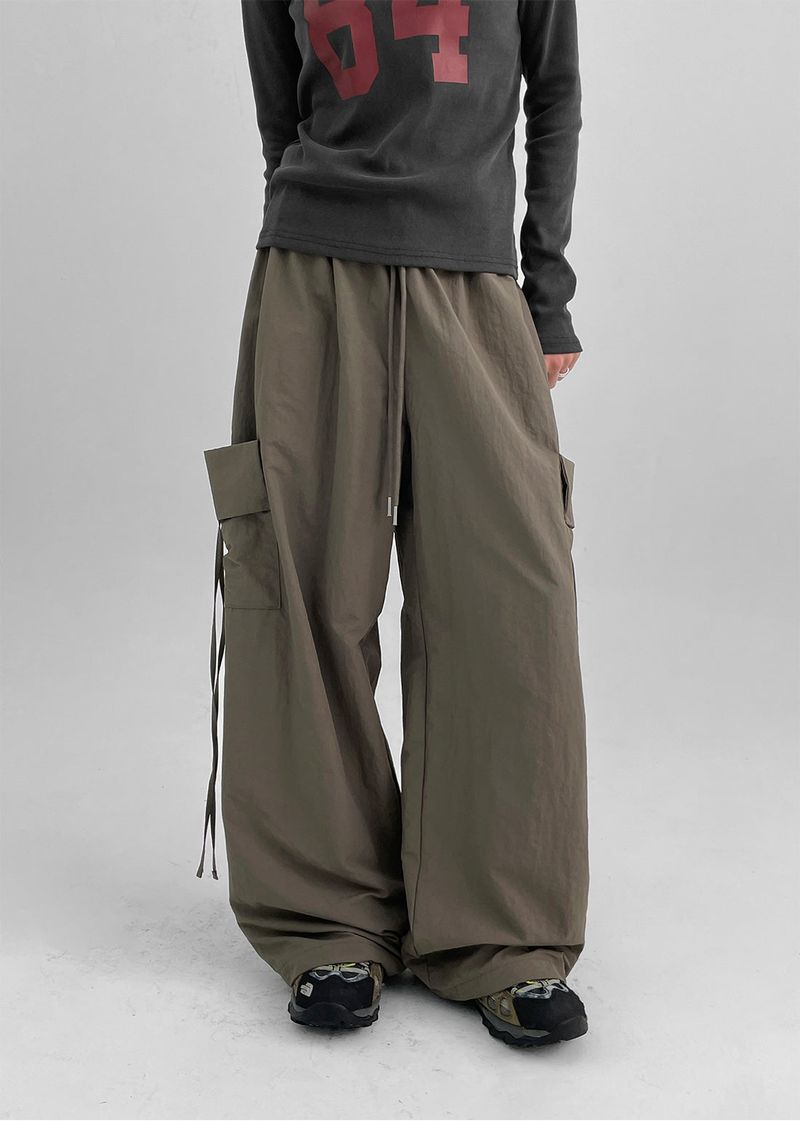 [MADE] Relais Nylon Ribbon Banding Pants