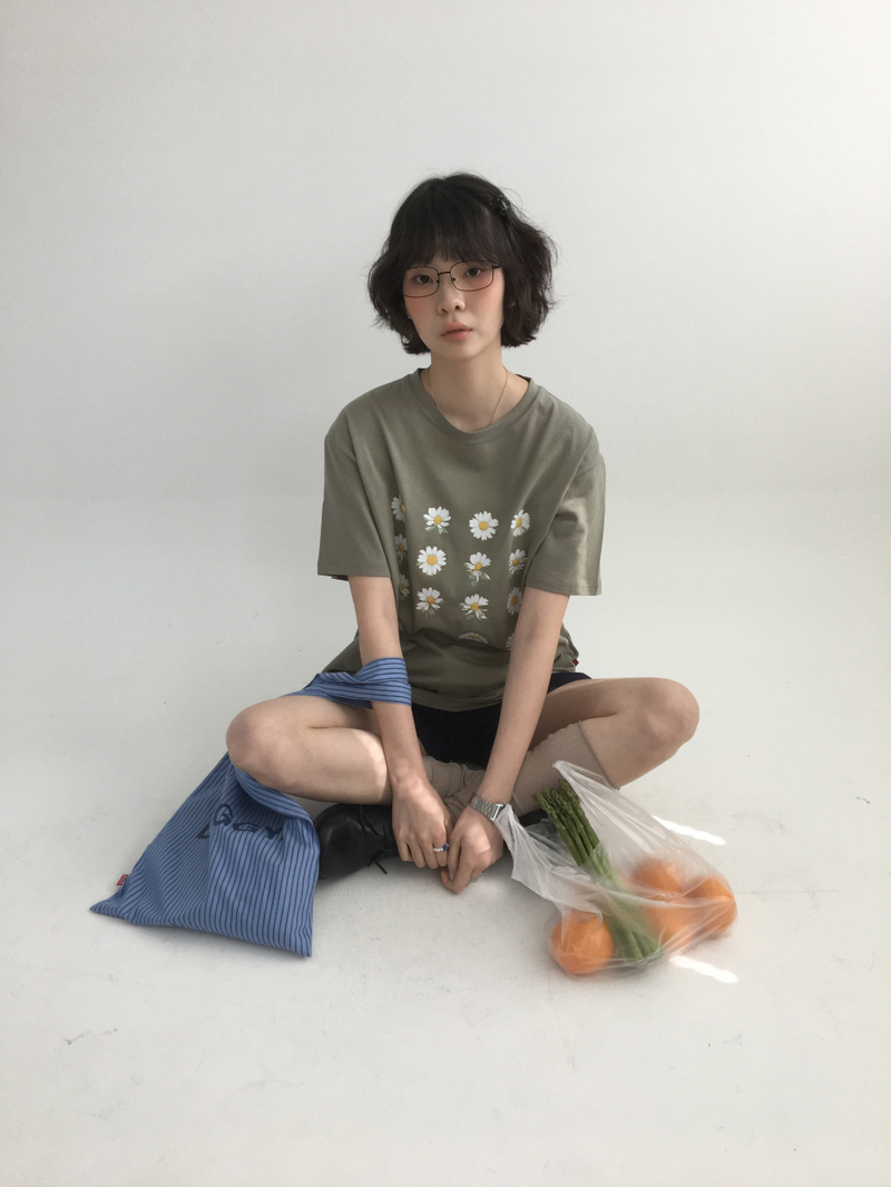 YWD FLOWER T-SHIRTS (3color)