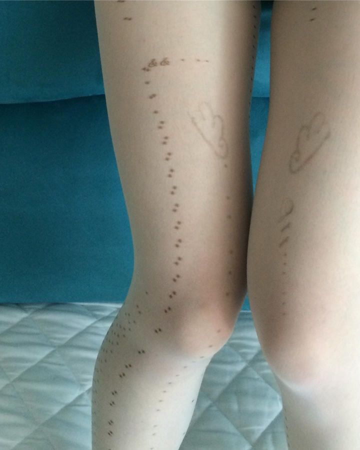 LIVEINMOSS（リヴインモス）の「shh*** Tights（Fashion Accessories）」
