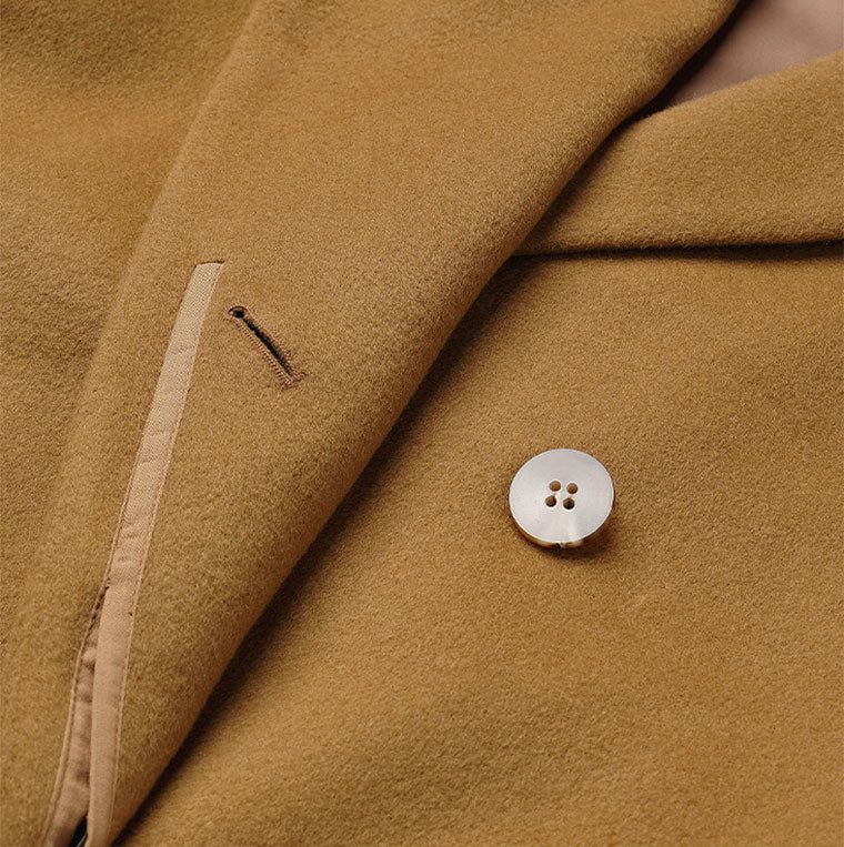 ASYM COAT_CAMEL